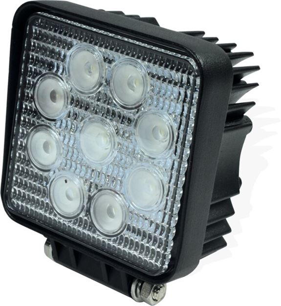 Image sur Phare de travail carré 9 leds