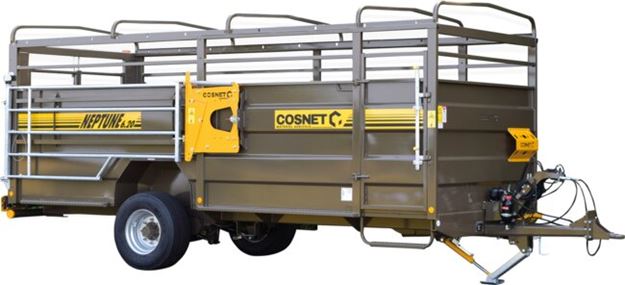 Image sur Bétaillère hydraulique Neptune 6.20 homologation 30 km/h Fond Silice