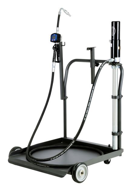 Image sur KIT MOBILE - HUILE 3:1 POUR FÛT 200L AVEC FLEXIBLE 4M